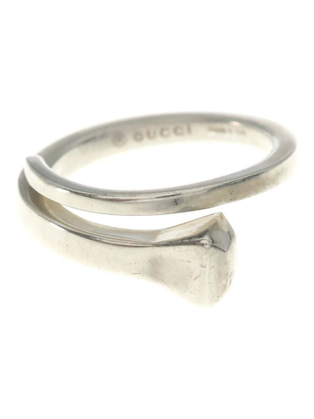 Gucci Nail Ring Silver